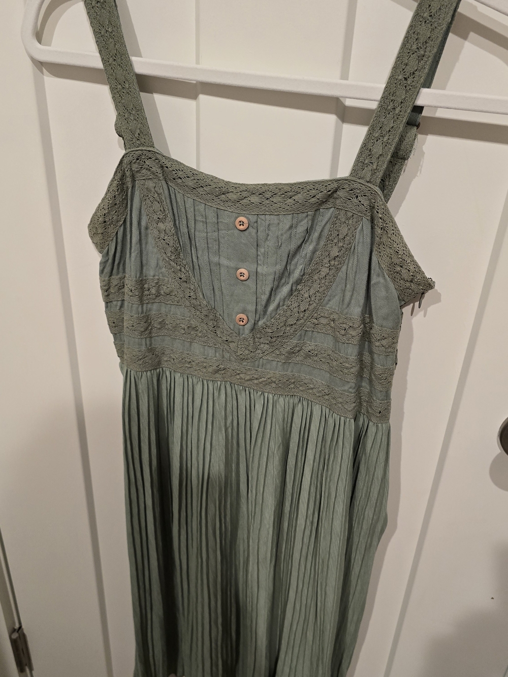Matilda Jane with Joanna Gaines Sage Smocked Dress